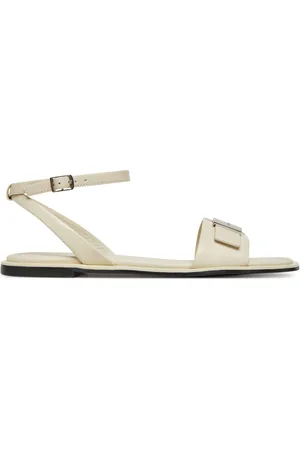 Calvin Klein Sandály Flat Sandal W/Ck Hw - Lth HW0HW02367