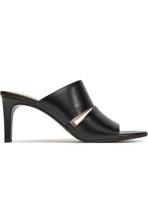 Calvin Klein Nazouváky Heel Mule 70 - Lth 2 Straps HW0HW02460