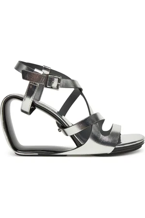 united nude Sandály Mobius Sia Hi 1083514116 Stříbrná