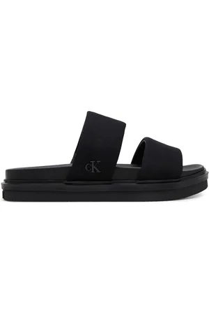 Calvin Klein Nazouváky Flat Molded Dbl Bar Sandal Cv YM0YM01222