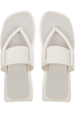 Calvin Klein Žabky Sq Low Wedge Sandal Rope YW0YW01717