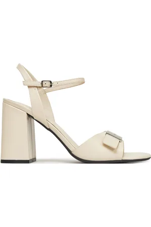 Calvin Klein Sandály Heel Sandal 85 W/Ck Hw - Lth HW0HW02485