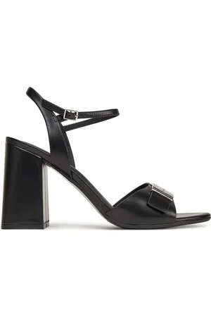 Calvin Klein Sandály Heel Sandal 85 W/Ck Hw - Lth HW0HW02485