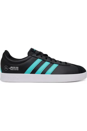adidas Sneakersy Mercedes - AMG Petronas Formula One Team Vl Court Base Trainers JR1068