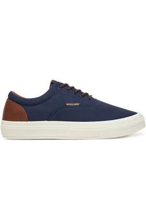 JACK & JONES Sneakersy Jfwislington 12262839 Tmavomodrá