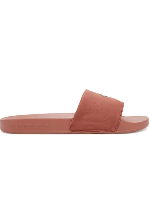 Calvin Klein Nazouváky Slide Monogram Hardware YW0YW01713 Korálová