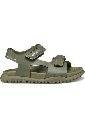 Geox Sandály J Fusbetto Bo J45HMA 000BC C3009 M Khaki