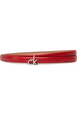 Calvin Klein Dámský pásek Ck Buckle Skinny Belt 1.5 K60K612932