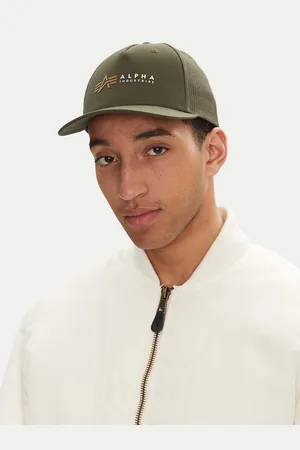 Alpha Industries Kšiltovka Label 106901 Zelená