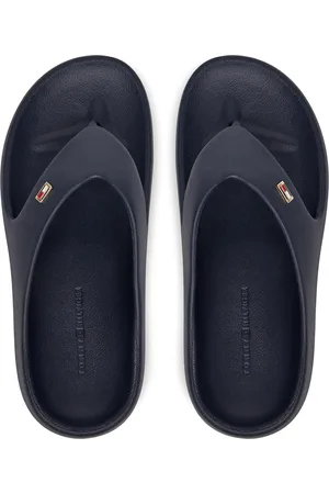 Tommy Hilfiger Žabky Th Comfort Beach Sandal FW0FW08522 Tmavomodrá