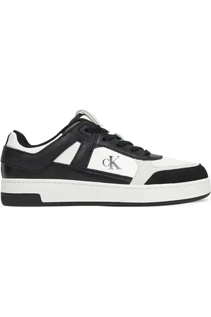 Calvin Klein Sneakersy Basket Cup Low Laceup Lth Mix YM0YM01308