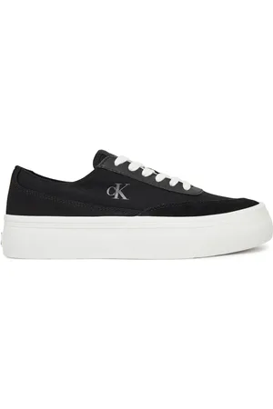 Calvin Klein Sneakersy Vulc Flatform Low Cv Mix Mg YW0YW01770