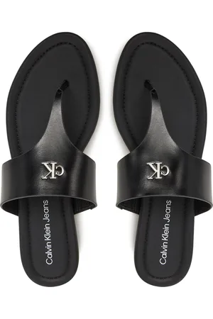 Calvin Klein Žabky Flat Sandal Toepost Mg YW0YW01691