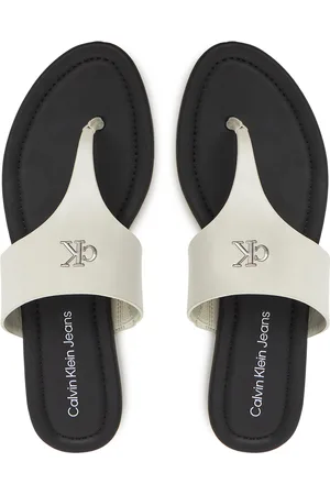 Calvin Klein Žabky Flat Sandal Toepost Mg YW0YW01691