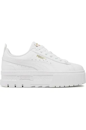 PUMA Sneakersy Mayze Lth Jr 384527