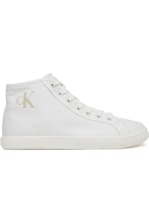 Calvin Klein Sneakersy Ess Vulc Mid Cv Mg Wn YW0YW01761