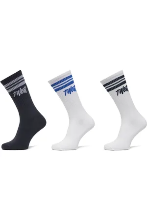 JACK & JONES Sada 3 párů pánských vysokých ponožek Jactwes 12268711