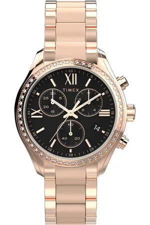 Timex Hodinky Dress Chronograph TW2W20100 Růžové zlato