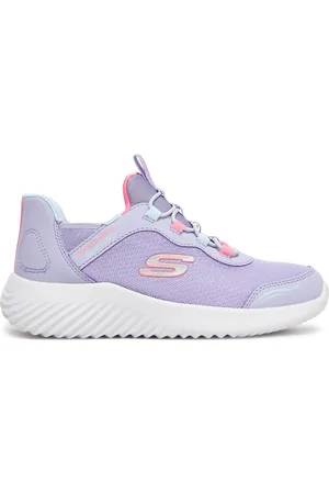 Skechers Sneakersy Bounder-Simple Cute 303585L/LAV Fialová