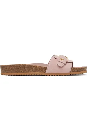 Tommy Hilfiger Nazouváky Soft Suede Adjustable Mule FW0FW08809