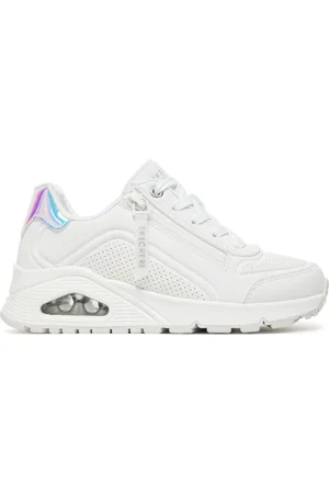 Skechers Sneakersy Uno Gen1-Zip And Stride 310554L/WHT