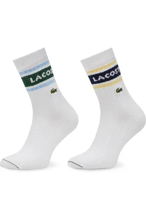 Lacoste Sada 2 párů vysokých ponožek unisex RA9304