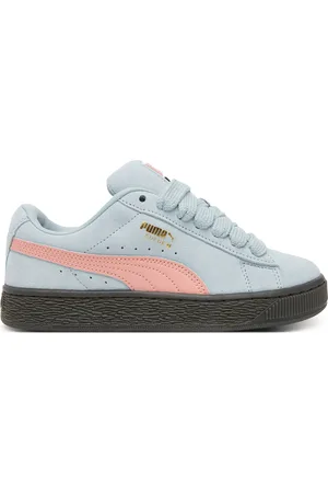PUMA Sneakersy Suede XL Jr 396577 30 Světle