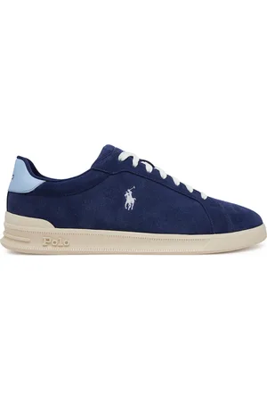 Ralph Lauren Sneakersy Heritage Court II 809960930003 Tmavomodrá