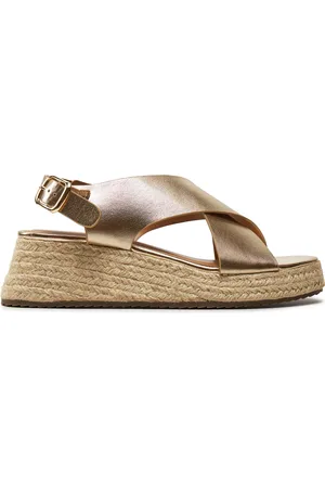 ONLY Espadrilky Onlminerva-2 15320209 Zlatá