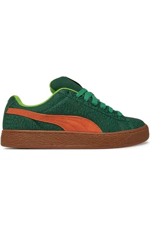 PUMA Sneakersy Suede XL TMNT 401304 01 Zelená
