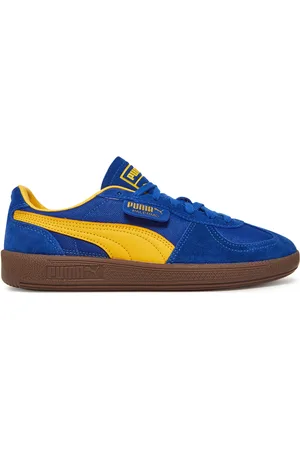 PUMA Sneakersy Palermo Vintage Update 401364 02 Tmavomodrá
