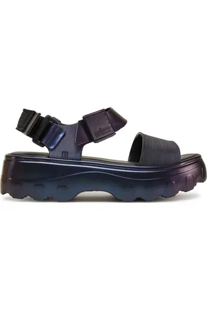 Melissa Sandály Kick Off Sandal Metallic Ad M 36081 Tmavomodrá