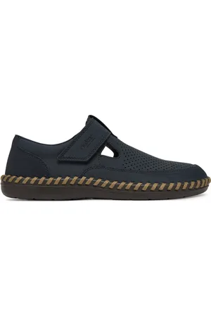 Rieker Polobotky B2453-14 Tmavomodrá