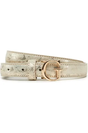 Guess Dámský pásek BW9222 P5220 Zlatá