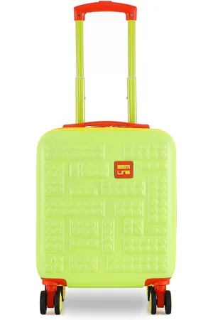 Semi Line Dětský kufr T5885-1 Zelená