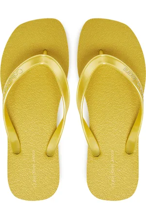Calvin Klein Žabky Thong+ Tpu Metallic YW0YW01720