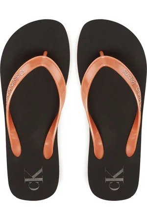 Calvin Klein Žabky Beach Sandal Monologo Tpu YW0YW01719 Zlatá