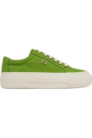 QS by s.Oliver Sneakersy 5-23625-44 Zelená