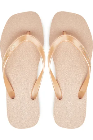 Calvin Klein Žabky Thong+ Tpu Metallic YW0YW01720