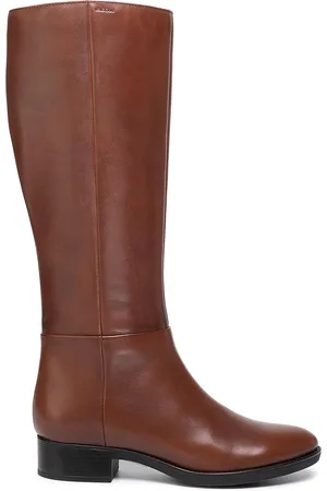 Geox Kozačky ve vojenském stylu D Felicity D D84G1D 00043 C0013