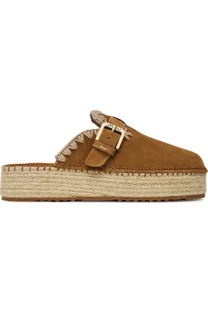 Mou Espadrilky Jute clog plain MU.SW641000A