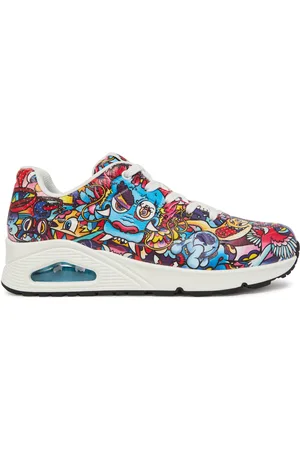 Skechers Sneakersy X Vexx Uno-Color Doodle 177973/MLT
