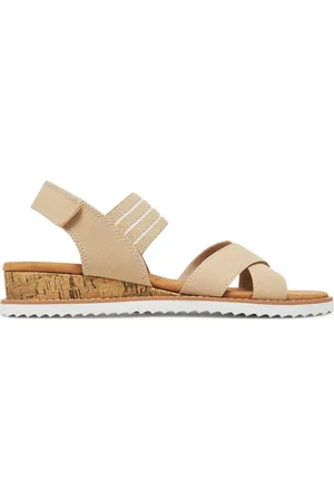 Skechers Sandály BOBS Desert Kiss-Shore Enough 114130/NAT