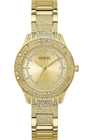 Guess Hodinky Shooting Star GW0746L2 Zlatá