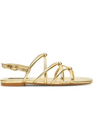 Nine West Sandály 123AL1737 Zlatá
