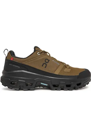 On Running Trekingová obuv Cloudrock Low Wp 3MF10251473 Khaki