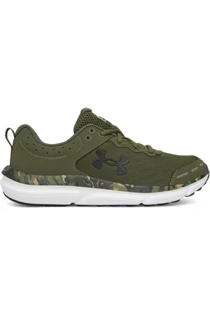 Under Armour Běžecké boty UA Charged Assert 10 Camo 3027036 Zelená
