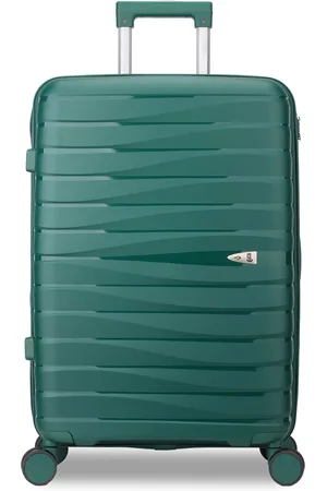 Semi Line Velký kufr T5910-4 Zelená