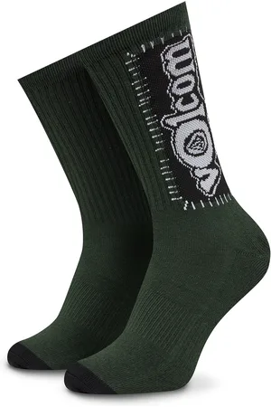 Volcom Klasické ponožky Unisex Ent D6312502 Zelená