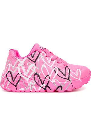 Skechers Sneakersy Uno Lite-Metallic Love 314067L/HPMT